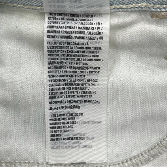 Hollister Faded Lacey Jean Shorts - Picture 9 of 11